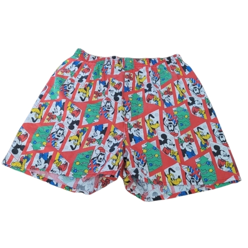 Vintage Disney Characters Christmas Boxer Shorts